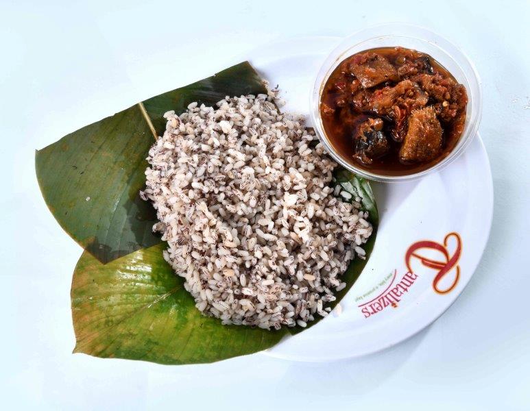 Ofada Rice + Sauce